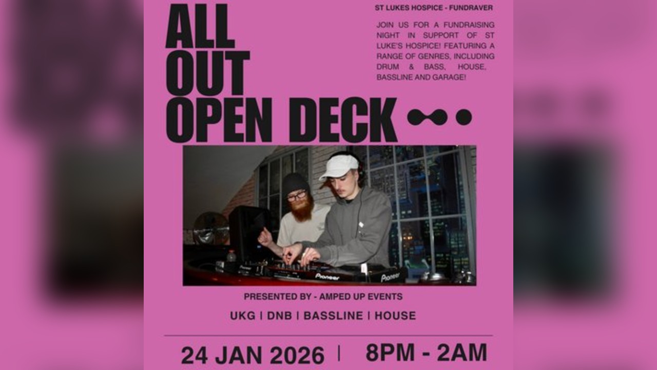 Amped Up Presents - All Out Open Decks