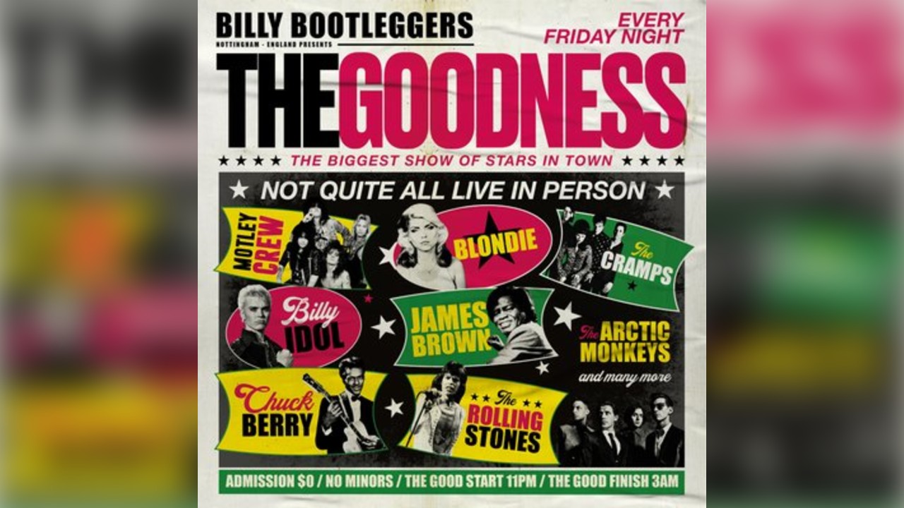THE GOODNESS - Fridays @ Billy's