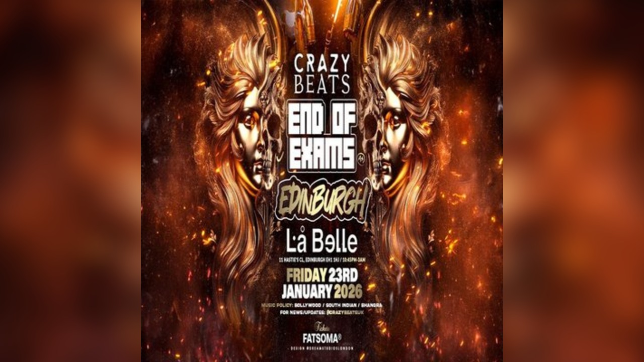 Bollywood Night End of Exams | Edinburgh