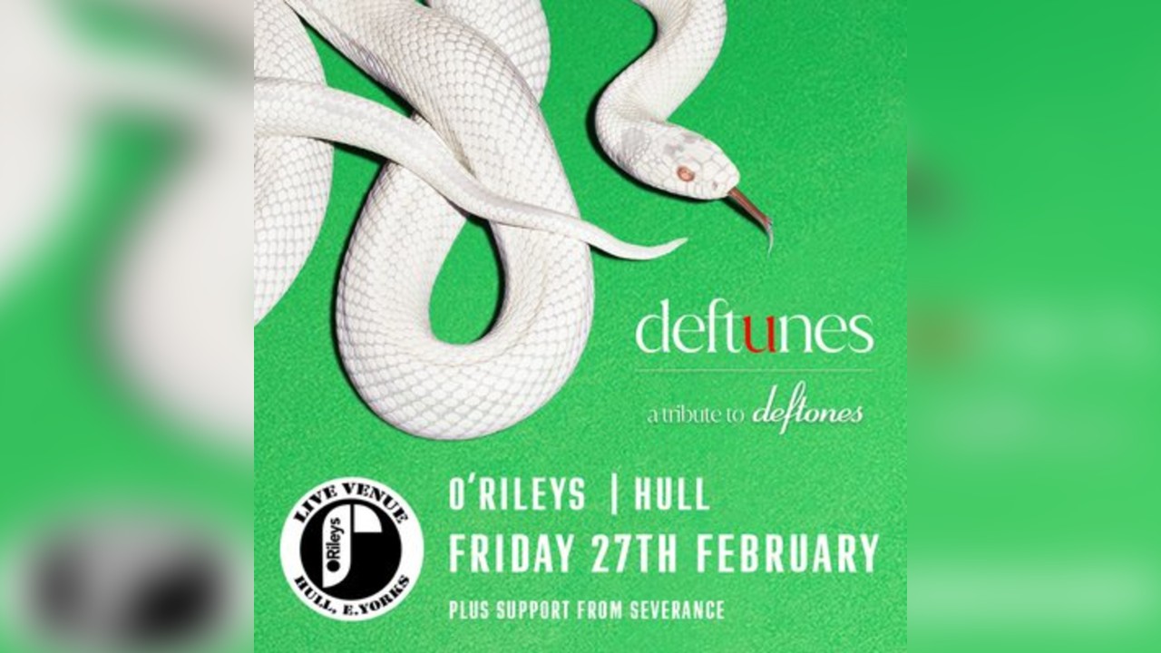 Deftunes tribute to The Deftones plus support from Severance