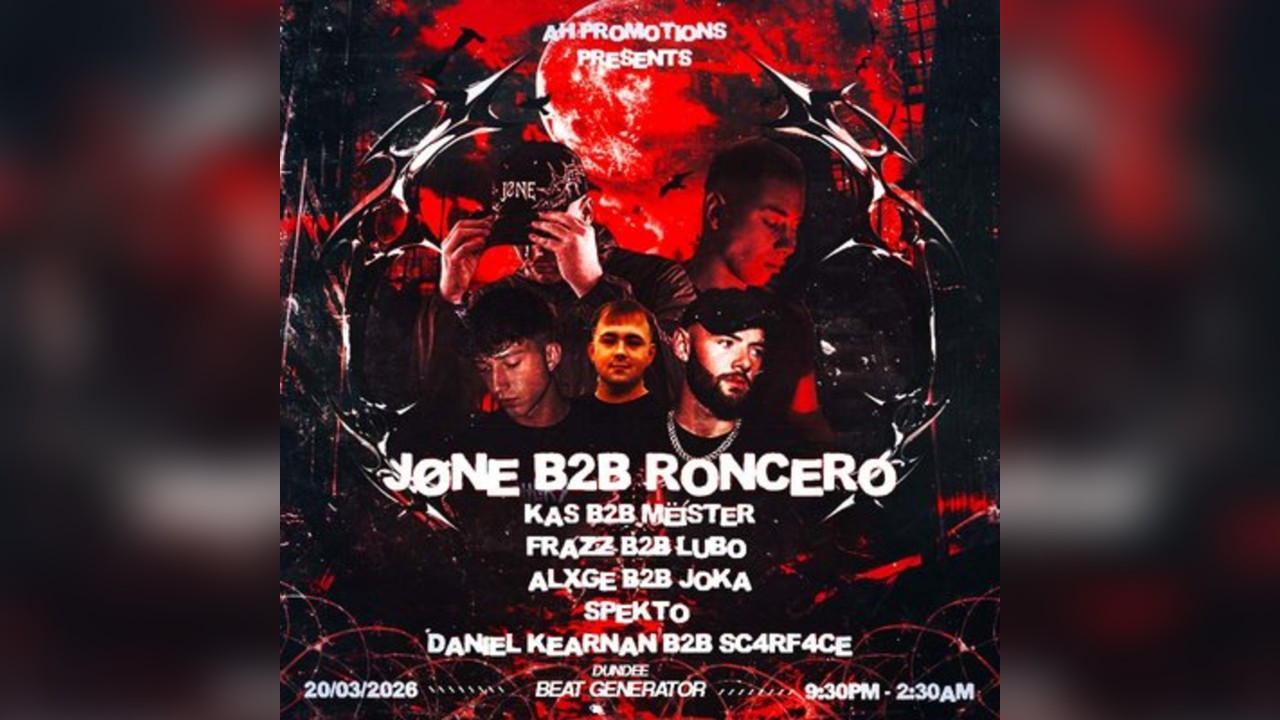 AHpromotions presents:JØNE B2B RONCERO