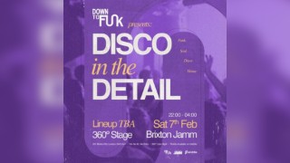 DTF Presents: Disco in the Detail