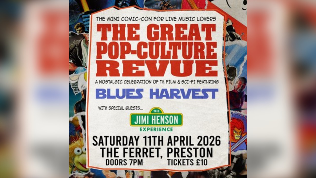 The Great Pop-Culture Revue ft Blues Harvest & The JHE