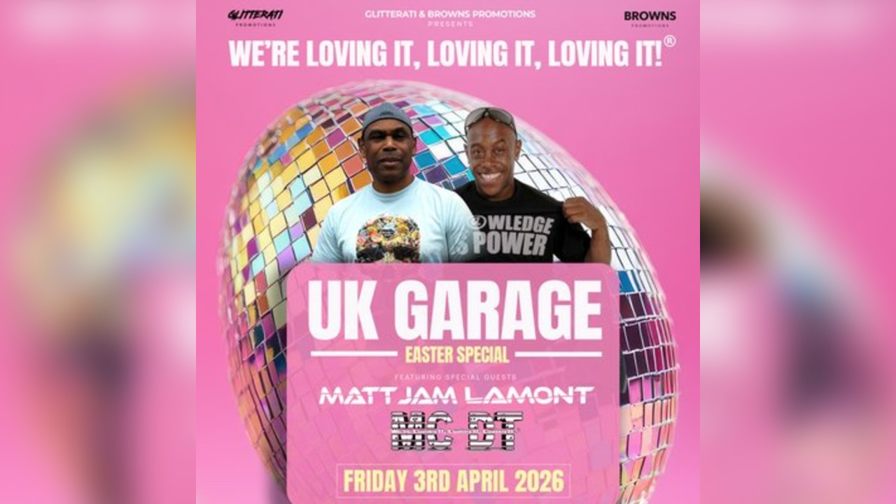 UK Garage easter Special Matt Jam Lamont & MC DT | Après