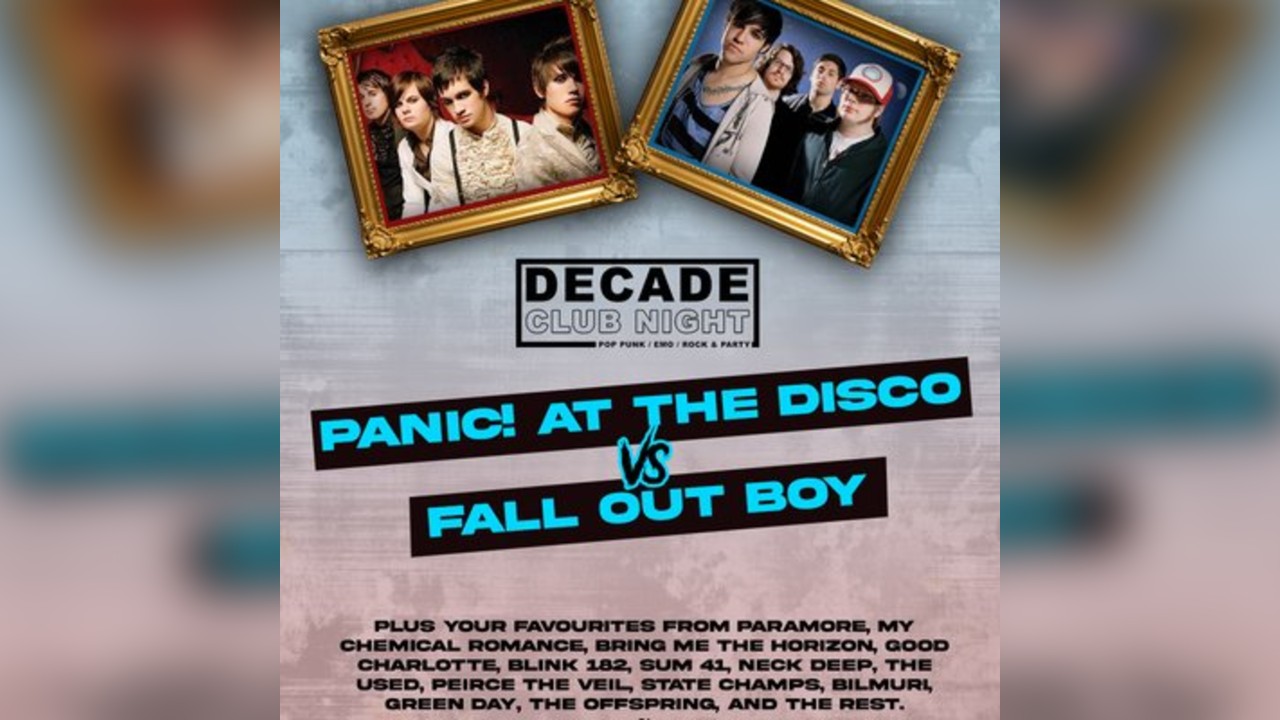 Panic At The Disco VS Fall Out Boy [CLUB NIGHT]