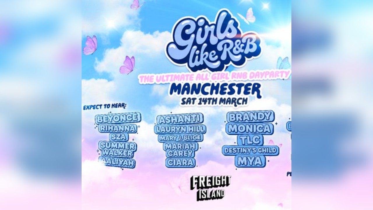 Girls Like R&B x Freight Island - Sat 14th March