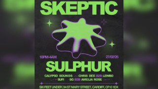 Calypso Sounds x SYNC: SKEPTIC, SULPHUR & More.
