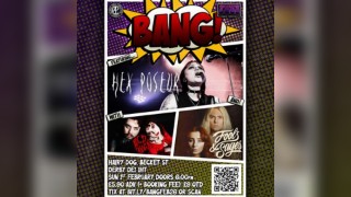 BANG Hex Poseur, BLDSUGR, and Fools & Sages