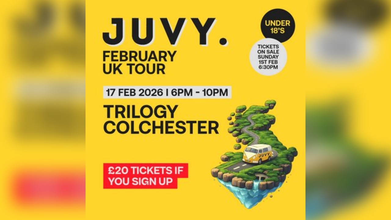 JUVY Under 18s - Feb tour - Tue 17th February - COLCHESTER