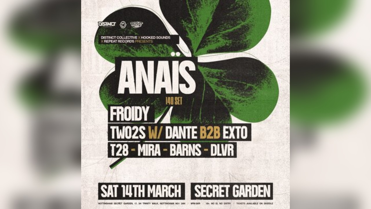 Hooked x Distinct x Repeat Presents ANAÏS (140 SET) + MORE