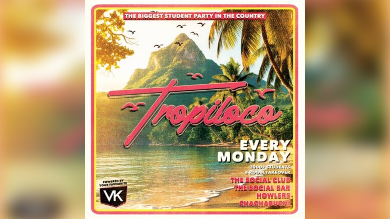 Tropiloco //  Every Monday // The Social Club, Howlers & Cha Cha