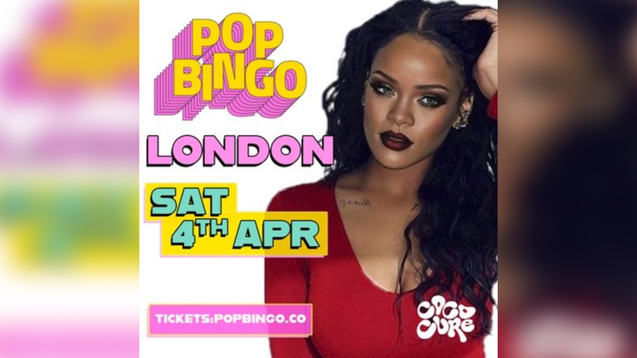 POP Bingo Sat 4th April London