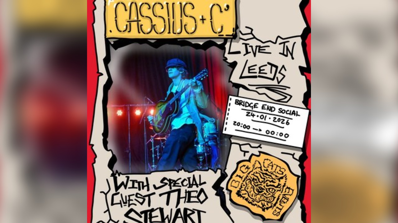 Cassius C. LIVE IN LEEDS with Theo Stewart