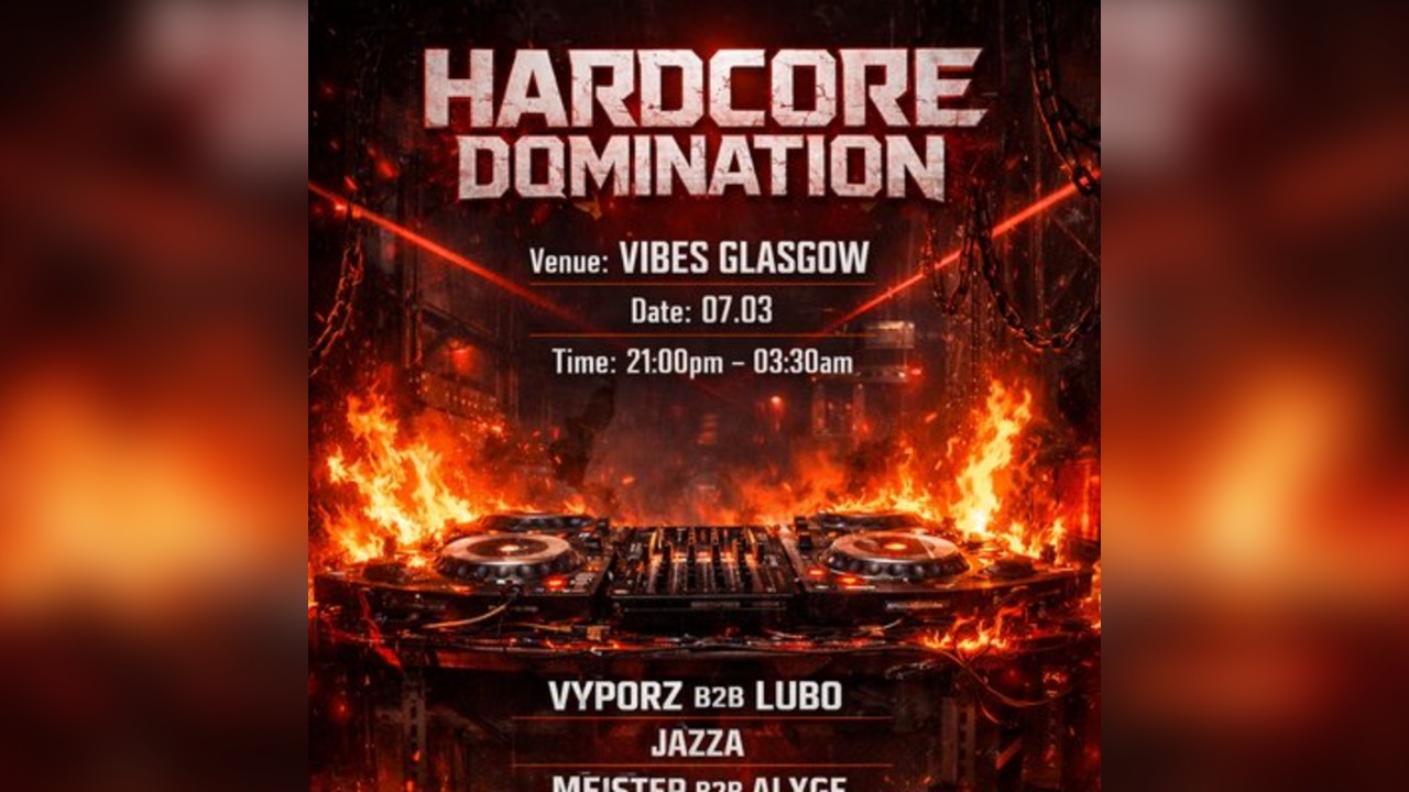 AHpromotions presents:HARDCORE DOMINATION