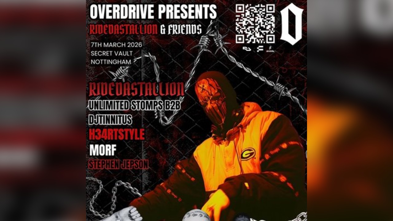 Overdrive Presents - RIDEDASTALLION and Friends