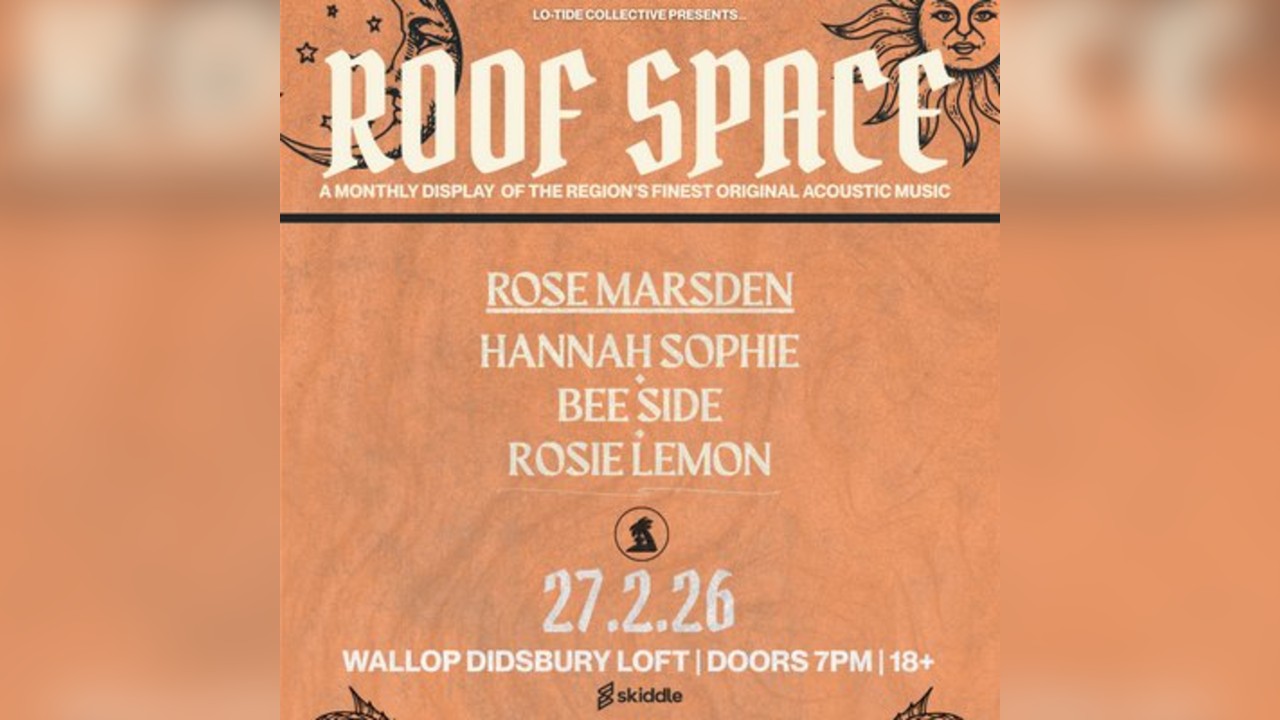 Rose Marsden at Roof Space, Wallop Didsbury