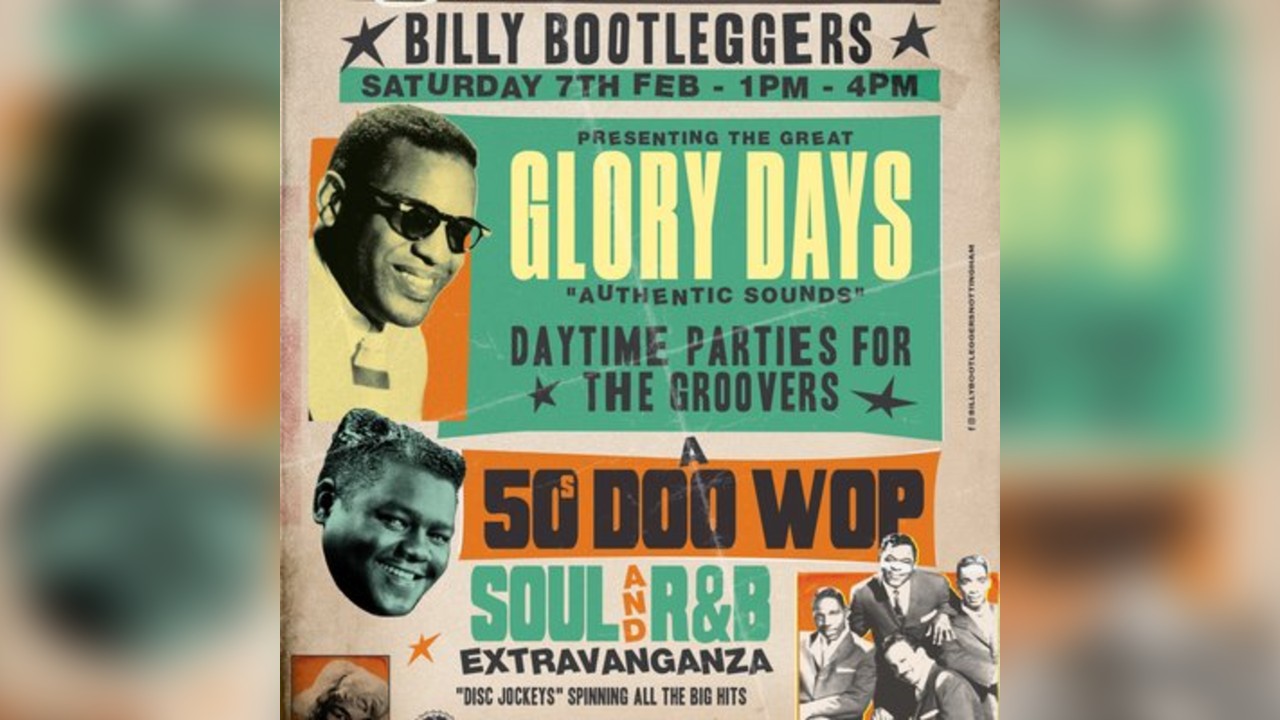 GLORY DAYS - A 50s Doo Wop, Soul and R&B Extravaganza