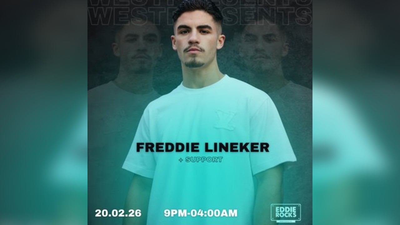 Westpresents: Freddie Lineker