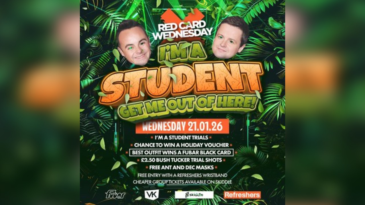 Refreshers 26 - I'm A Student Get Me Out Of Here Wednesday