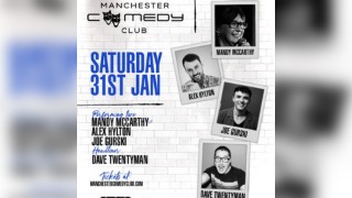 Manchester Comedy Club presents: DAVE TWENTYMAN AND FRIENDS