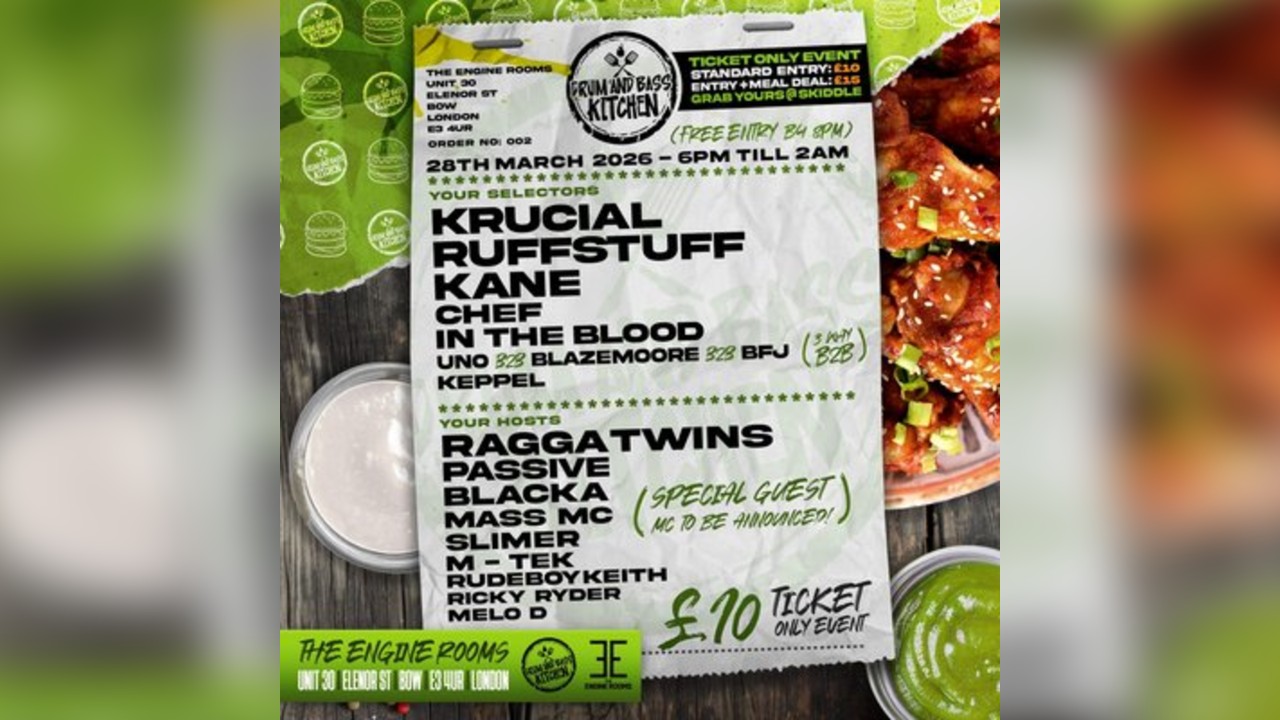 Drum and Bass Kitchen