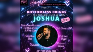 A Night of Glamour, Live Music with Joshua and Bottomless Drinks