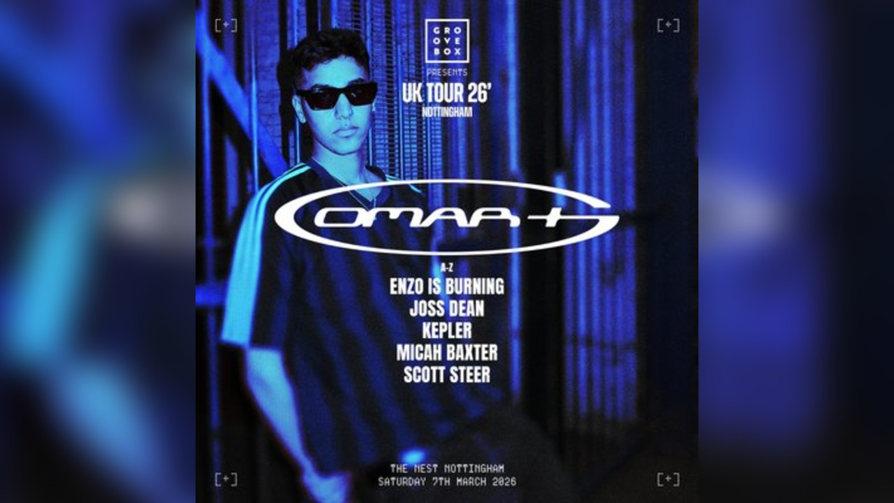 OMAR+ UK TOUR | Presented by Groovebox at The Nest
