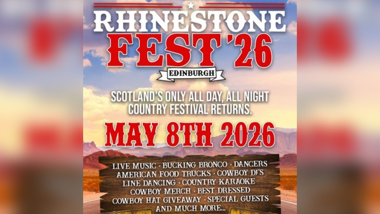 Rhinestone Fest: Edinburgh, May 8th 2026