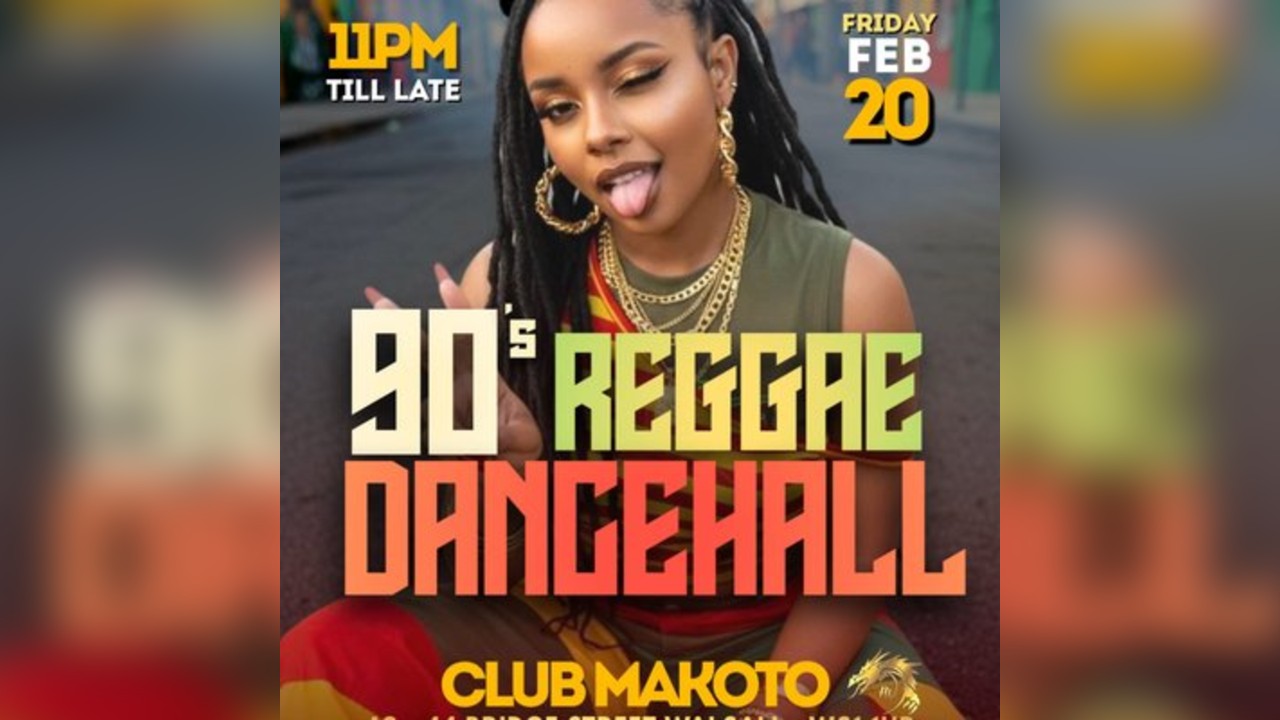 90s REGGAE DANCEHALL NIGHT