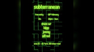 Subterranean Events