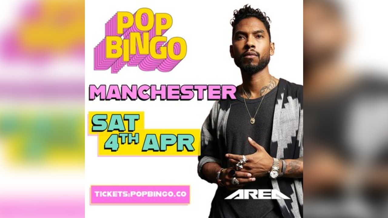 POP Bingo Saturday 4th April Manchester