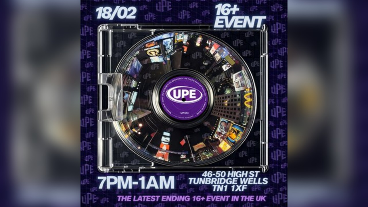 UPE 16+ The Latest Ending 16+ Event in the UK 18/02