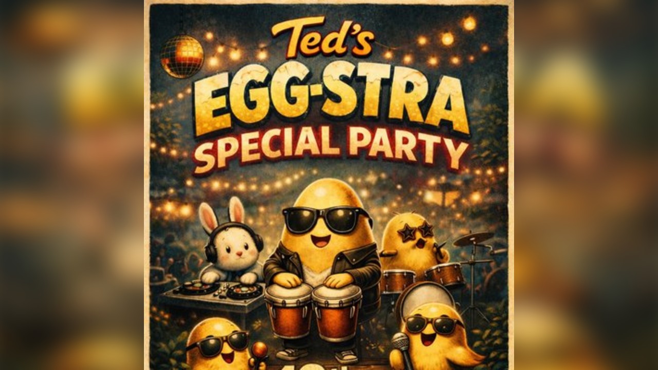 Ted's Egg-Stra Special Party