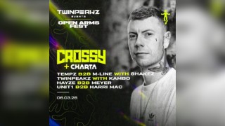 TwinpeakZ x Open Arms Present CROSSY 6.03.26 Salisbury.
