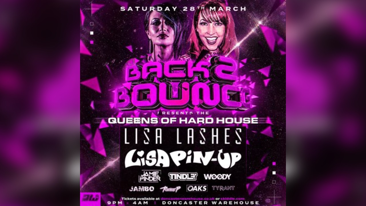 Back2Bounce Presents Lisa Lashes & Lisa Pin Up