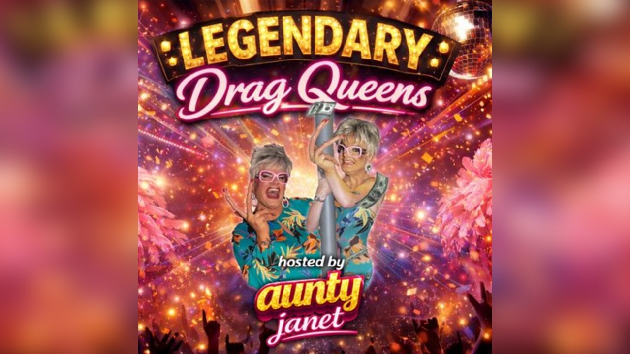 LEGENDARY DRAG QUEENS: Aunty Janet @ FunnyBoyz Liverpool