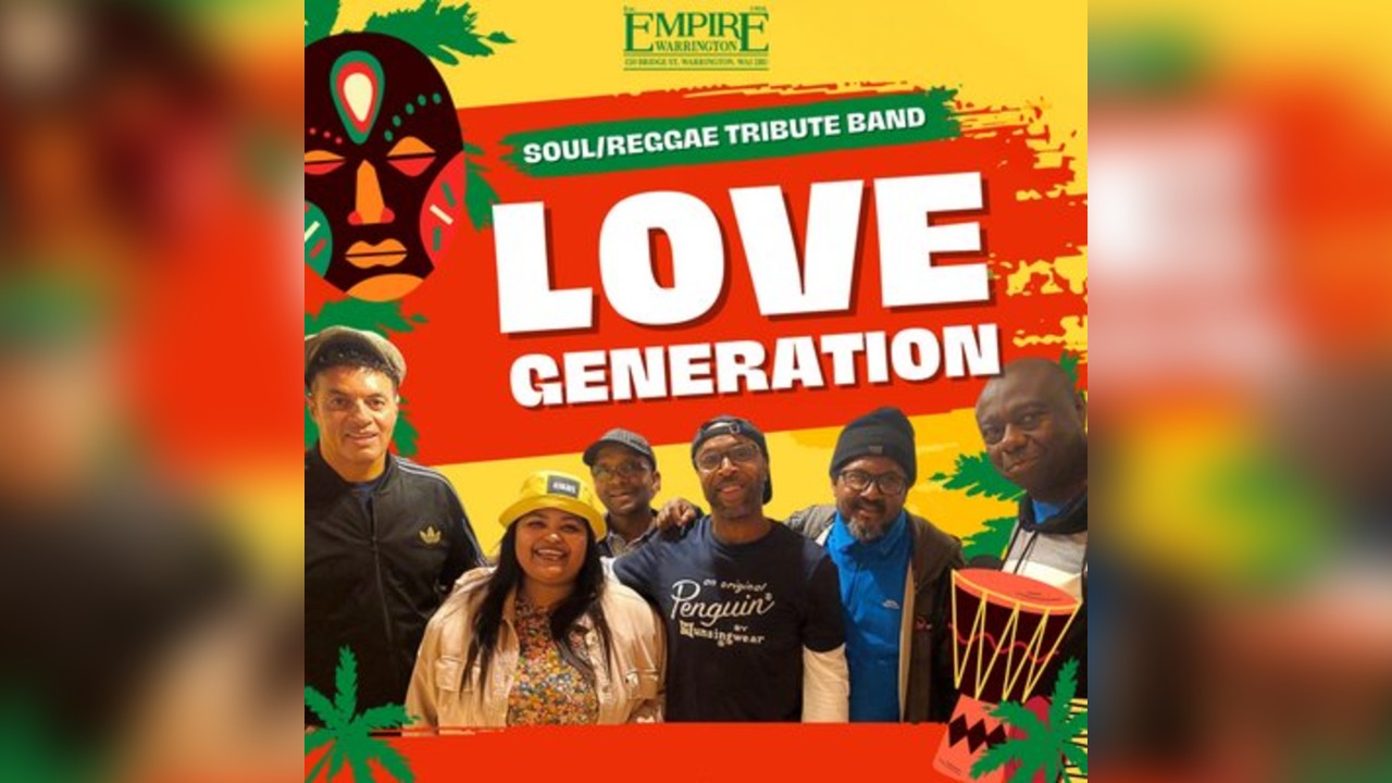 The Love Generation Reggae Band. Live at Empire Rochdale
