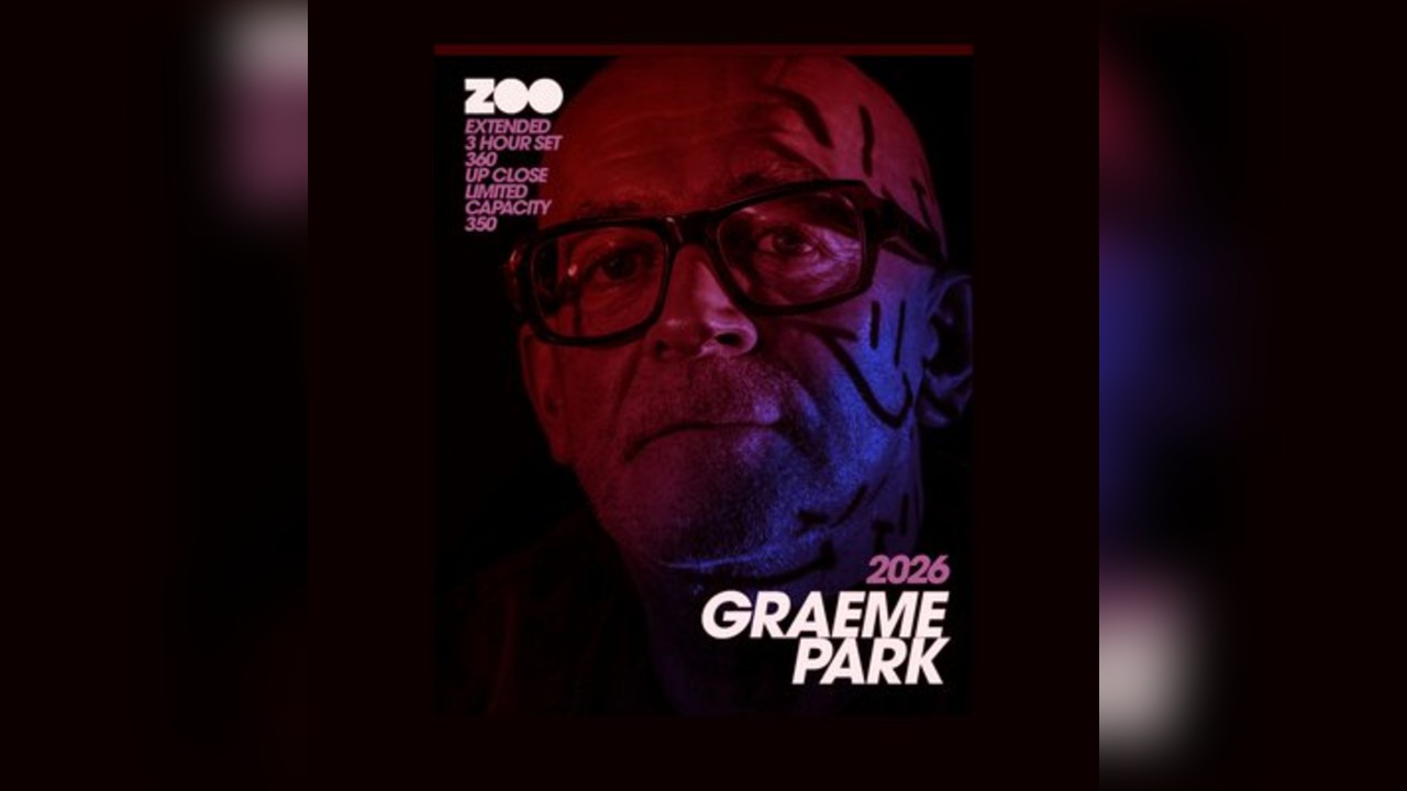 Graeme Park - ZOO Extended 3 hour set | up close 350 cap venue