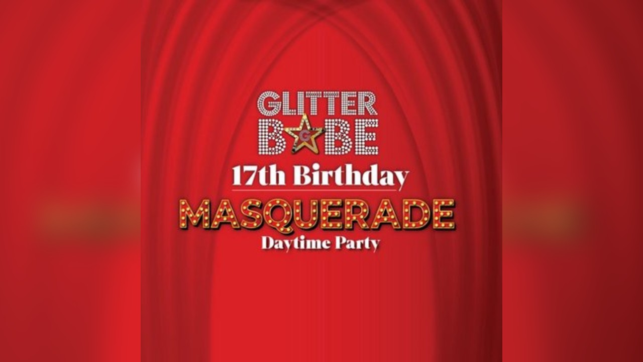 Glitterbabe 17th birthday masquerade daytime party