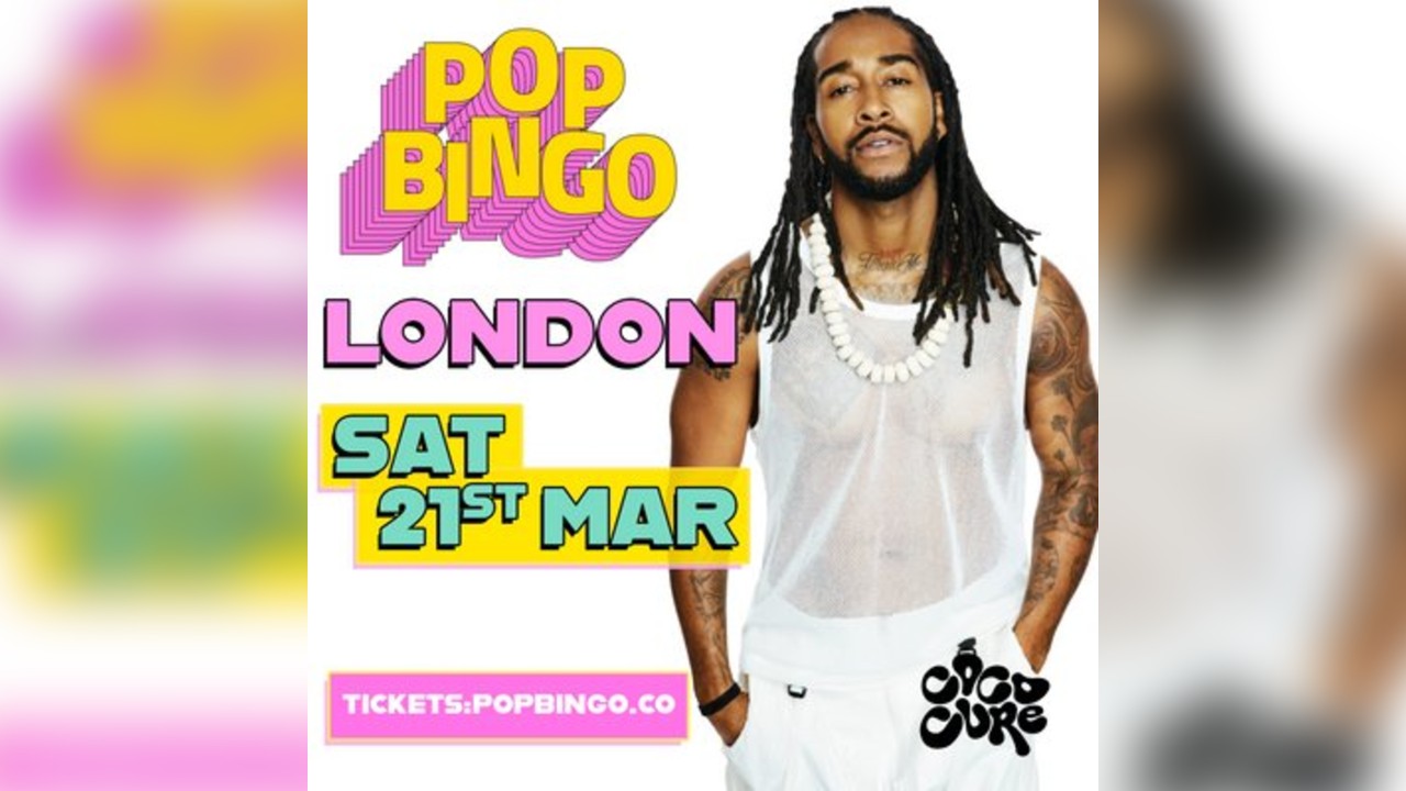 POP Bingo Sat 21st March London