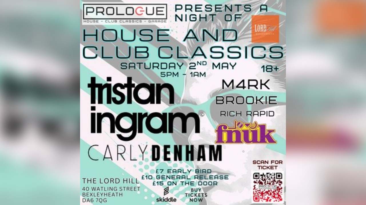 Prologue Presents a Night of House and Club Classics