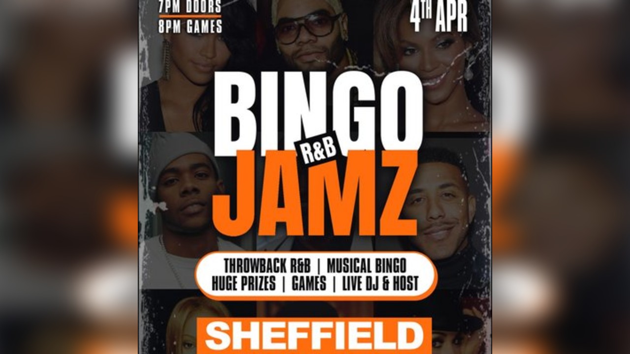 Bingo Jamz Sheffield | 4th April 2026