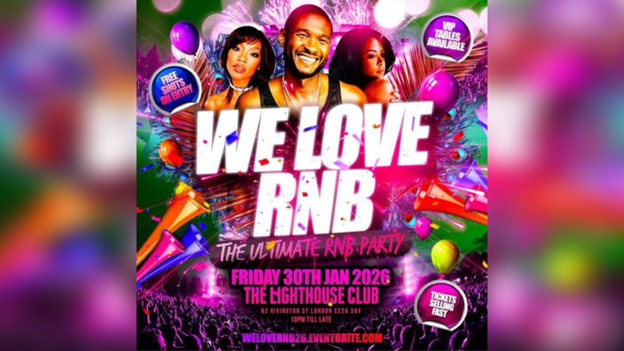 WE LOVE RNB - The Ultimate RNB Party
