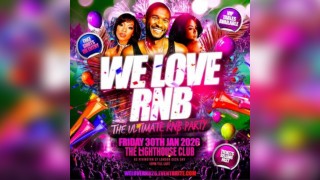 WE LOVE RNB - The Ultimate RNB Party