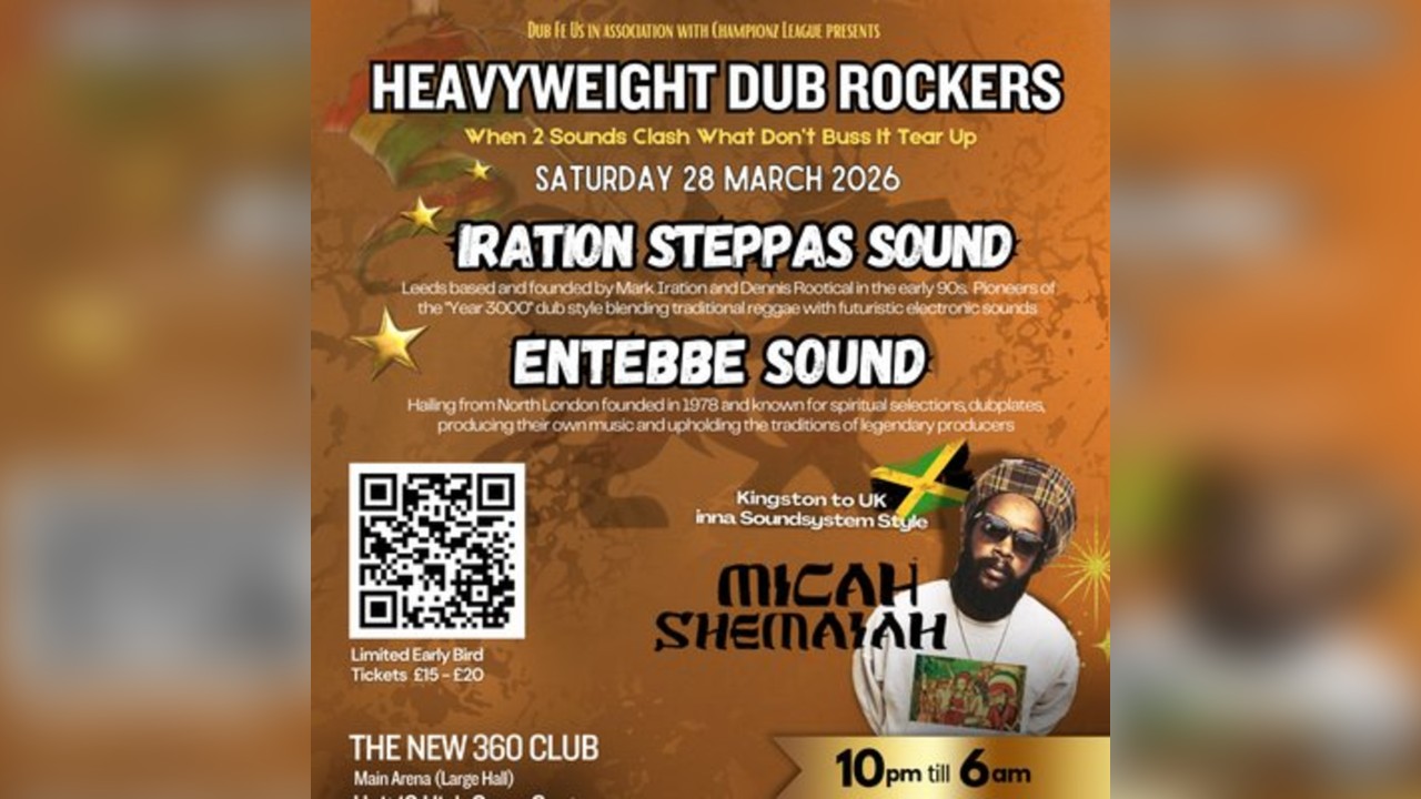 HEAVYWEIGHT DUB ROCKERS -  2 Soundsystems 1 Arena