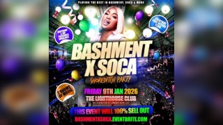 Bashment X Soca - Shoreditch Party - Everyone Free Before 12AM