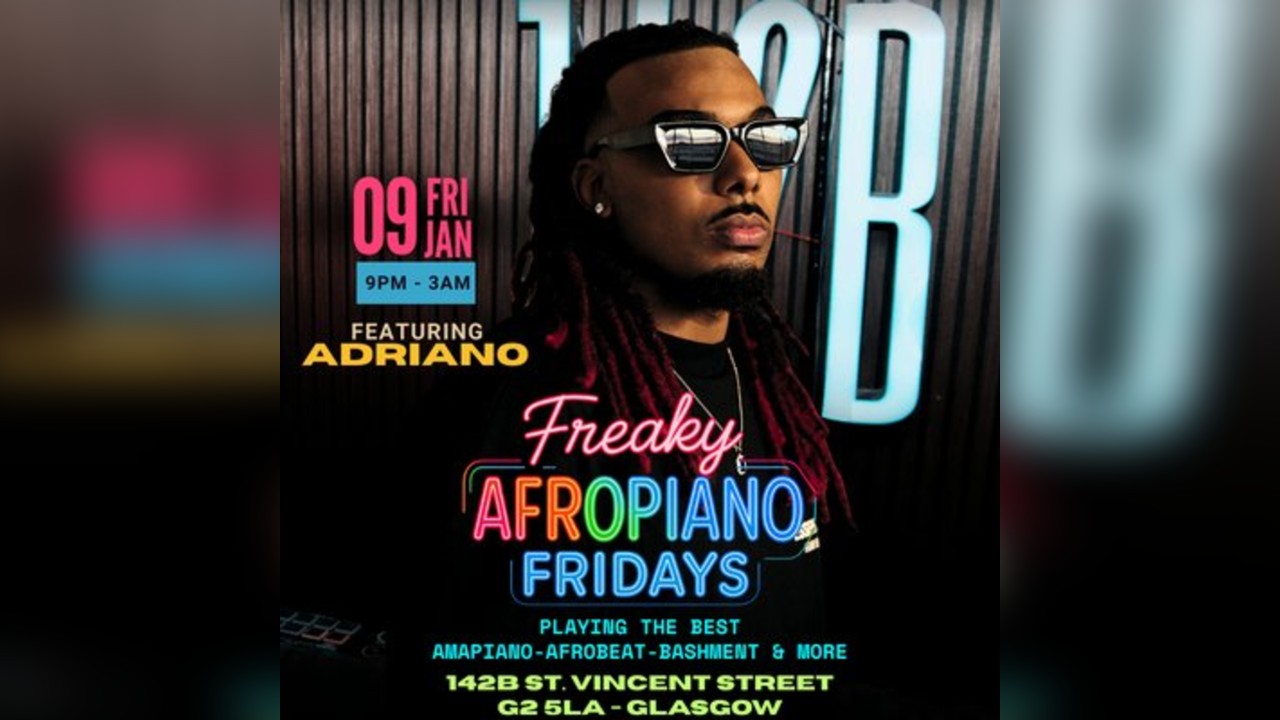 Freaky AfroPiano FridaysAdriano