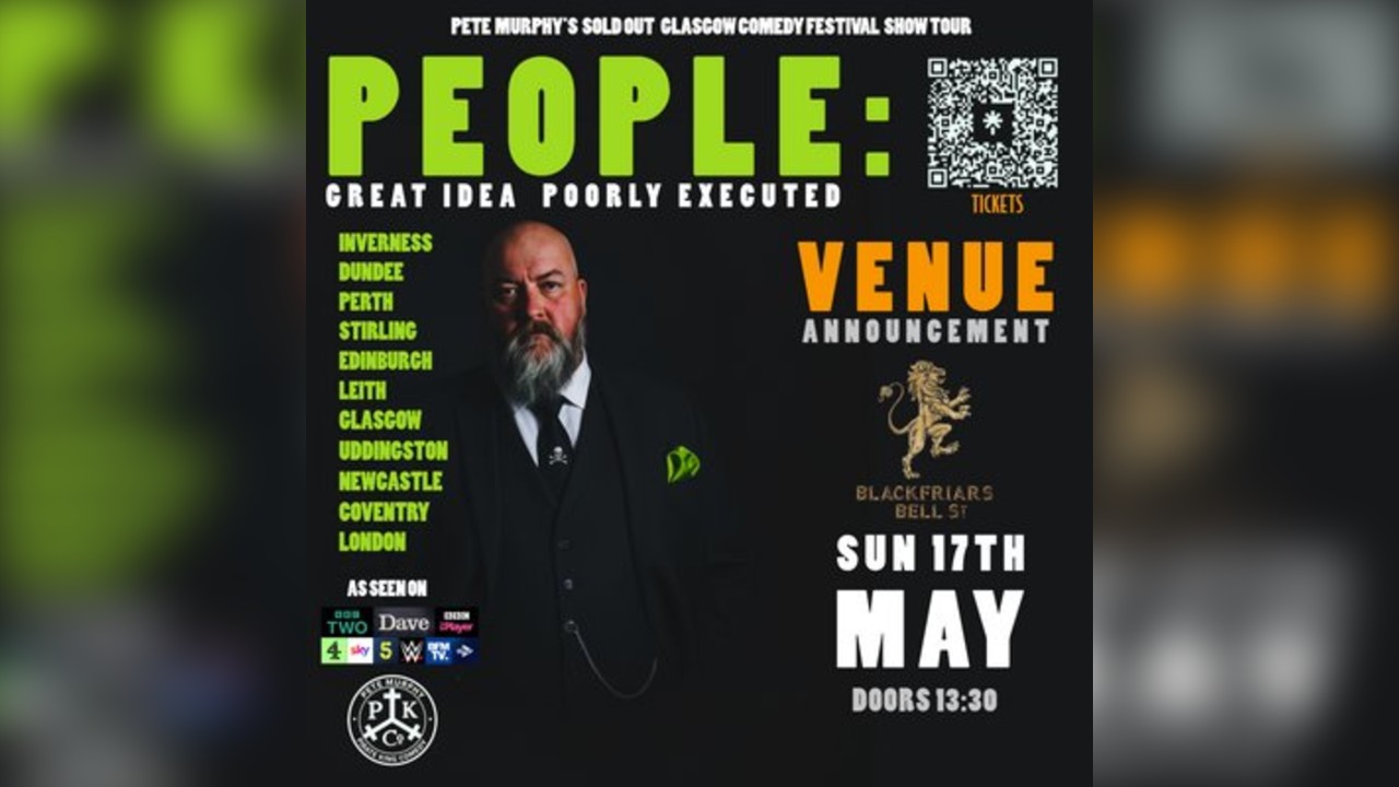PEOPLE: UK TOUR Glasgow