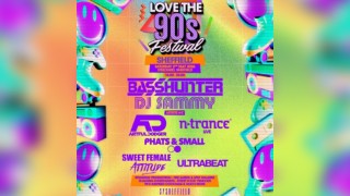 BASSHUNTER, DJ SAMMY & MORE|Love the 90s Festival|SY, Sheffield