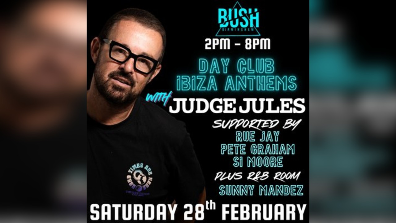 Ibiza Anthems Day Club with Judge Jules